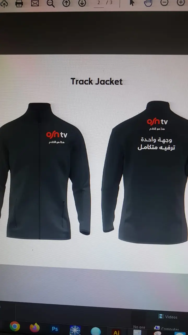 Apparel print sample