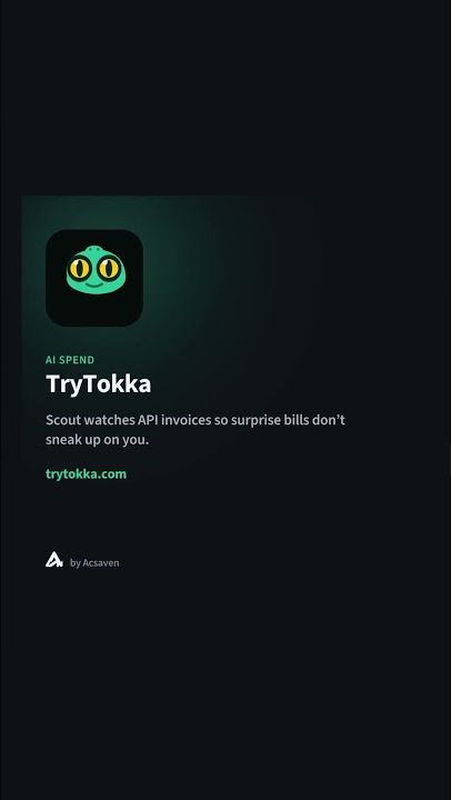TryTokka demo video poster